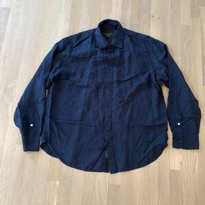 NWOT Rag & Bone Blue Men's Shirt
